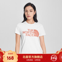TheNorthFace北面短袖T恤女户外舒适透气上新|5B3R FN4/白色 XL