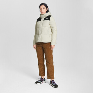 TheNorthFace北面羽绒服女户外防风保暖上新|4NEZ 11P/米色 XXL