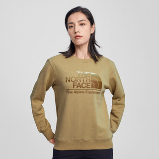 TheNorthFace北面卫衣女户外舒适柔软上新|5JVN H7E/卡其色 XXL