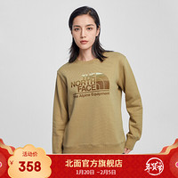 TheNorthFace北面卫衣女户外舒适柔软上新|5JVN H7E/卡其色 XXL