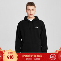 TheNorthFace北面卫衣情侣款户外舒适保暖上新|5JWJ JK3/黑色 S