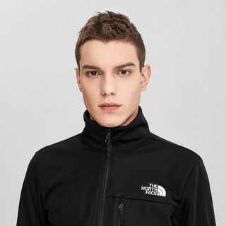 TheNorthFace北面软壳夹克男户外防风保暖上新|4UAW JK3/黑色 M