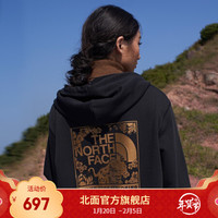 TheNorthFace北面新年款针织卫衣情侣款户外舒适透气上新|4UDK JK3/黑色 XXL