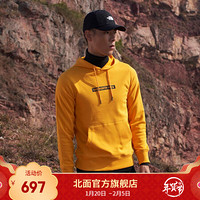 TheNorthFace北面新年款针织卫衣情侣款户外舒适透气上新|4UDK 56P/黄色 XXL