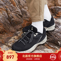 TheNorthFace北面休闲鞋女户外抓地耐磨上新|4O97 LQ6/黑色/白色 36.5