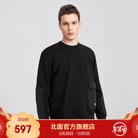 TheNorthFace北面针织卫衣男户外舒适透气上新|4U8Q JK3/黑色 XXL