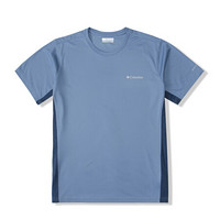 Columbia哥伦比亚户外21春夏新品男子防晒吸湿降温针织T恤AE0809 449 XL