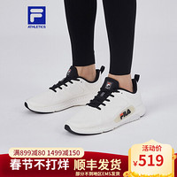 FILA ATHLETICS斐乐FANTASY 1S男鞋健身鞋综训鞋2020秋冬款透气轻便运动鞋 庭芥白-WA 43