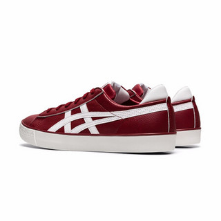 Onitsuka Tiger鬼塚虎 男鞋 运动休闲鞋 女板鞋 篮球鞋 FABRE BL-S 2.0 深红色 37.5