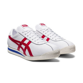 Onitsuka Tiger鬼塚虎2021春夏男女鞋时尚舒适休闲鞋TIGER CORSAIR 白色 40.5