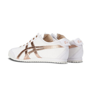 Onitsuka Tiger/鬼塚虎 休闲时尚运动休闲鞋 MEXICO 66 SLIP-ON 白色/玫瑰金 36