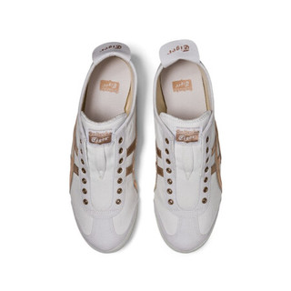 Onitsuka Tiger/鬼塚虎 休闲时尚运动休闲鞋 MEXICO 66 SLIP-ON 白色/玫瑰金 36