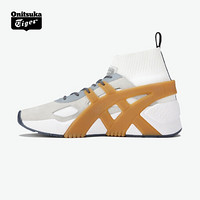 Onitsuka Tiger鬼塚虎针织袜套鞋男女同款休闲鞋BIG LOGO TRAINER 白色 42.5