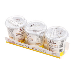 卡士调味酸牛乳原味120克3组