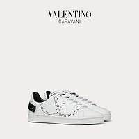 VALENTINO GARAVANI/华伦天奴 女士 白色 Backnet 皮革运动鞋 F14052642 （37、白色）