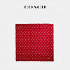 COACH/蔻驰女士情人节系列方形围巾红苹果色  79648 P1Y （红苹果色）
