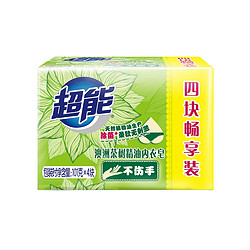 超能 澳洲茶树精油内衣皂 101g*4块