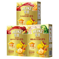 Heinz 亨氏 金装智多多系列 婴幼儿面条 牛肉蔬菜+鳕鱼西兰花+猪肝红枣 336g*3盒