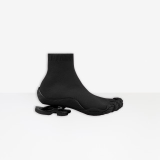 BALENCIAGA 巴黎世家 Toe Sock黑色男士短靴 36912W3BE11000