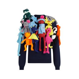 LOUIS VUITTON 路易威登 全幅玩偶圆领衫 1A8P4T