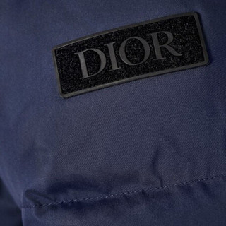 Dior 迪奥 男士羽绒夹克海军蓝色科技面料 943C449B3310_C541 海军蓝色 48