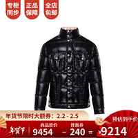 孔雀翎Moncler蒙口男士羽绒服Montmirail现代风格方格绗缝个性时尚2020冬季新款 黑色 0