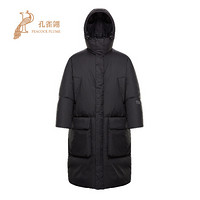 孔雀翎Moncler/蒙口2020新款男士时尚经典拉链开合兜帽FLYNN羽绒服 黑色 5