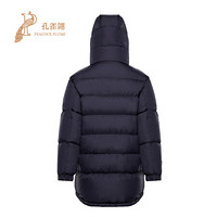 孔雀翎Moncler/蒙口2020新款男士时尚经典双拉链开合MONCENISIO羽绒服 蓝色 5