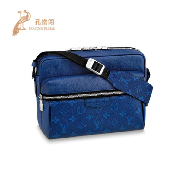 孔雀翎lv/路易威登2020新款男包 monogram 帆布outdoor邮差包m30242