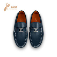 Louis Vuitton/路易威登2020新款男鞋 Hockenheim 莫卡辛鞋1A7YSR 蓝色 8.5