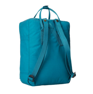 FJÄLLRÄVEN 北极狐 Kanken Classic系列 男女款休闲双肩背包 23510-645 海洋绿 16L