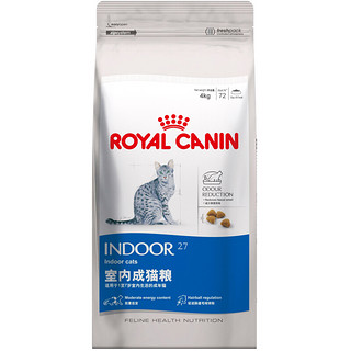 ROYAL CANIN 皇家 I27室内成猫猫粮 4kg