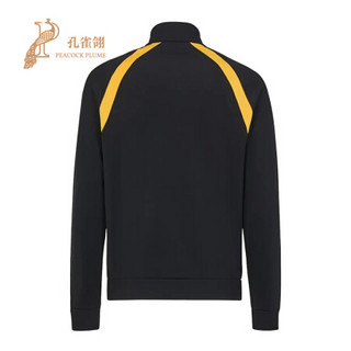 FENDI 芬迪 2021新款男士时尚经典印花半拉链高领运动衫卫衣 FAF599 AECP F0GME 黑色 M