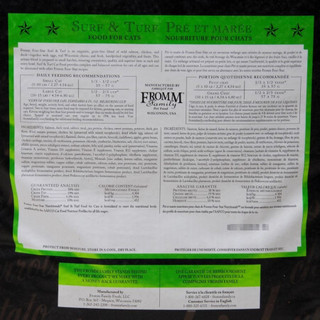 美国福摩（Fromm）猫粮全猫粮无谷三文鱼鸭肉蔬菜 15磅/6.8kg