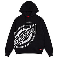 Dickies卫衣 SS21春夏 LOGO印花情侣款卫衣男 男女同款连帽休闲上衣 卫衣女 DK008873 黑色 XL