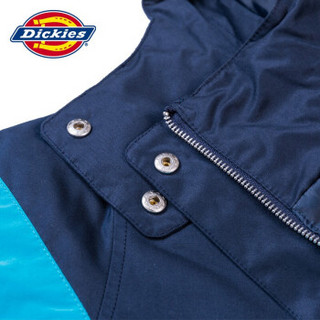 Dickies  秋冬潮牌新印花拼接撞色休闲外套羽绒服男女款 DK006701 海军蓝 XS