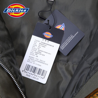 Dickies 潮牌新印花拼接撞色休闲外套羽绒服男女款 DK006701 橄榄绿 XL