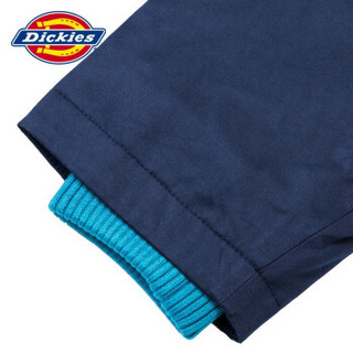 Dickies  秋冬潮牌新印花拼接撞色休闲外套羽绒服男女款 DK006701 海军蓝 XS