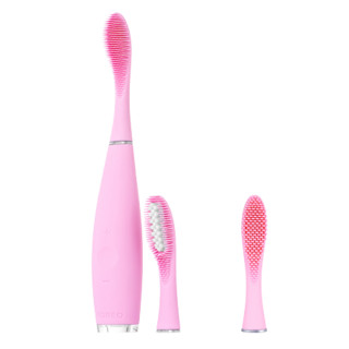 斐珞尔（FOREO） 逸萨 2 代敏感牙齿专用电动牙刷套装 粉色+逸萨复合硅胶刷头 （粉色)