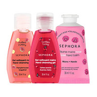 丝芙兰（SEPHORA）免洗洗手凝露 葡萄柚+樱桃+玫瑰护甲手霜