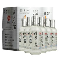 桂林三花 52度 米香型 450ml*6瓶 整箱装