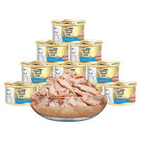 泰国进口 珍致(FancyFeast)猫罐头宠物湿粮猫零食 金枪鱼肉85g*24