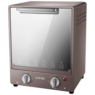 苏泊尔电烤箱家用迷你小型多功能全自动烘焙15L升大容量立式面包