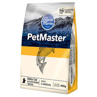 PetMaster 佩玛思特 冰川系列 鳕鱼沙丁鱼幼猫奶糕 400g*10包