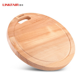凌丰LINKFAIR 榉木砧板菜板实木家用案板整木擀面板家用占板刀板