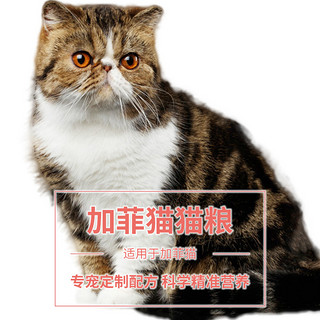 优趣加菲专用猫粮2kg4斤幼猫成猫全期粮冻干颗粒益生元26省包邮