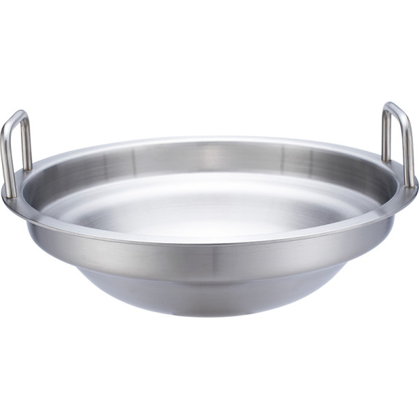 商品火锅304不锈钢火锅盆家用麻辣烫商用加厚加大32cm电磁炉通用刷串