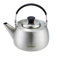 Momscook 慕厨 泡茶壶304不锈钢水壶可装卸茶隔冲茶煲加厚防烫1.6L大容量茶壶 KN16-SH