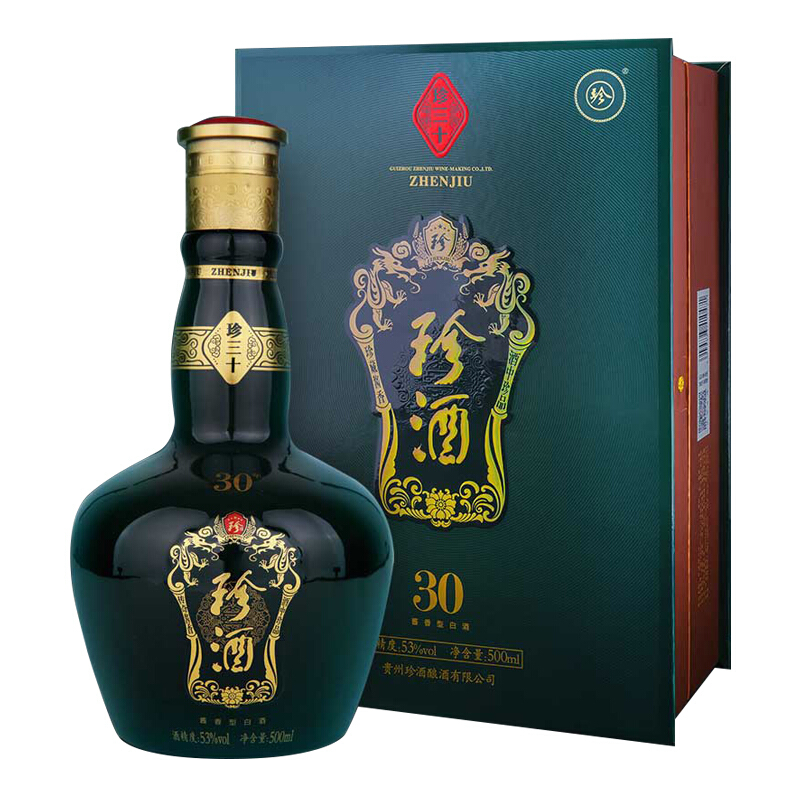 商品kweichow zhenjiu 珍酒 珍品 53%vol 酱香型白酒