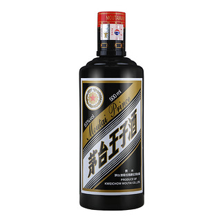 MOUTAI 茅台 王子酒 黑金 53%vol 酱香型白酒 500ml*6瓶 整箱装